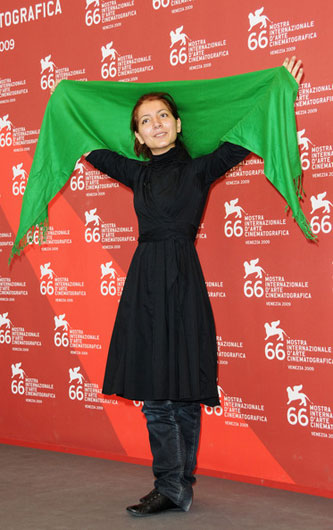 Venice Film Festival with her film "Green days" 2009