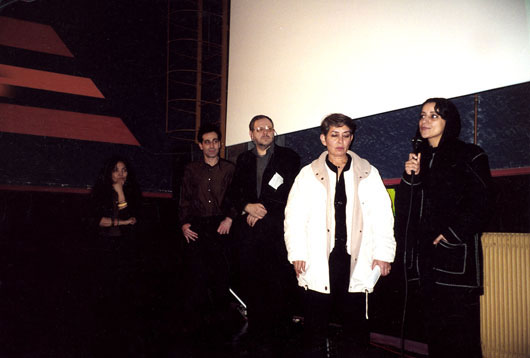 Trois Continents (Nantes)international film festival with her film "The day I became a woman" 2000