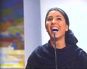 receiving The Special Jury Prize, Cannes film festival for her film "Black board" 2000